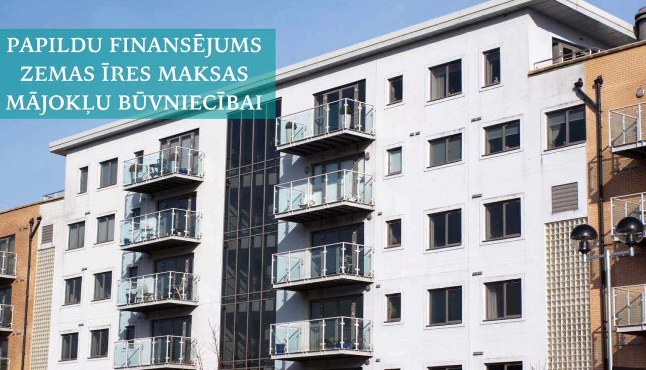 Piešķir finansējumu zemas īres maksas mājokļu būvniecībai