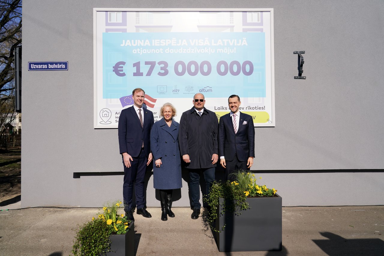 Jauna iespēja Latvijas iedzīvotājiem – atklāta #ESfondi atbalsta programma daudzdzīvokļu māju energoefektivitātes paaugstināšanai