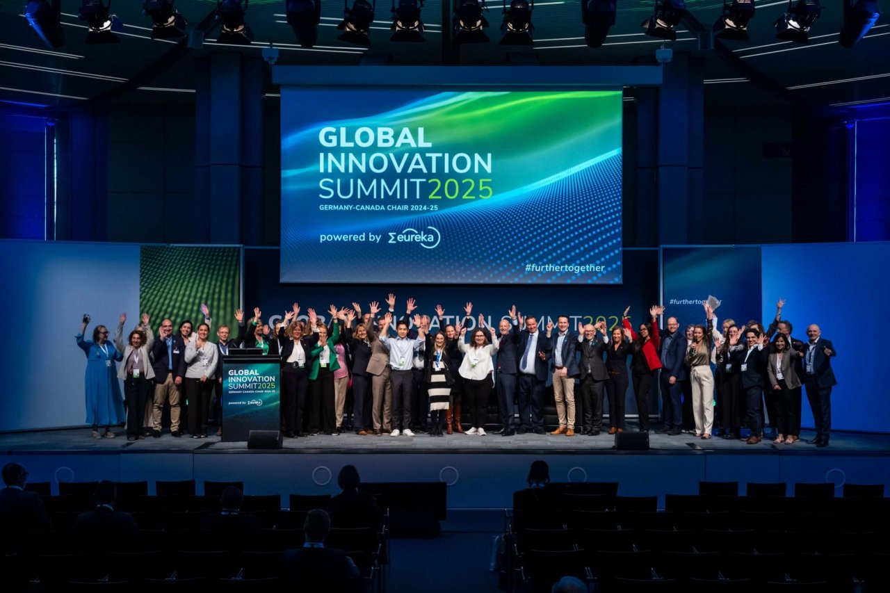 Globālā inovāciju samita 2025 noslēgums. Publicitātes foto: EUREKA.