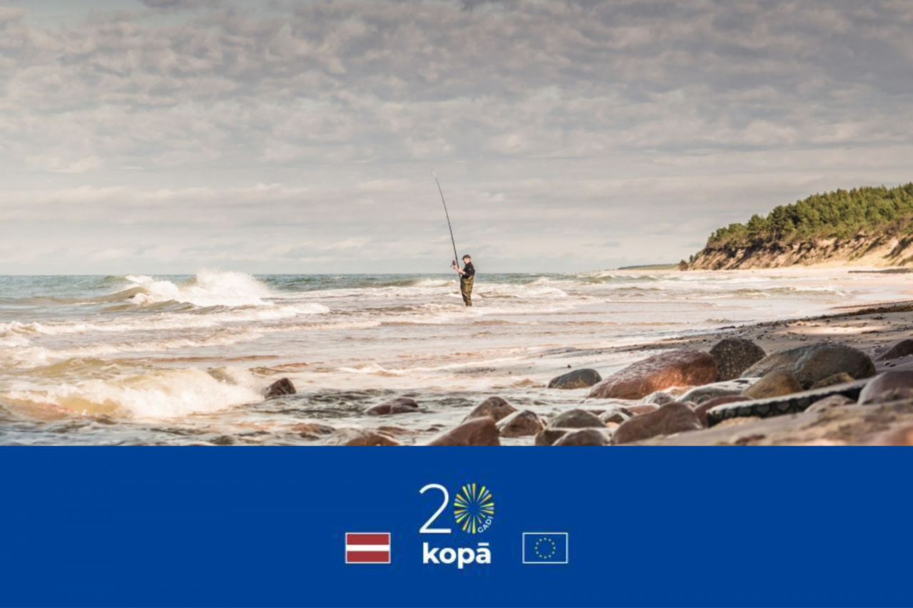 Interreg 20 veiksmes stāsts: Kurzeme kā makšķerēšanas tūrisma galamērķis – projekts RETROUT