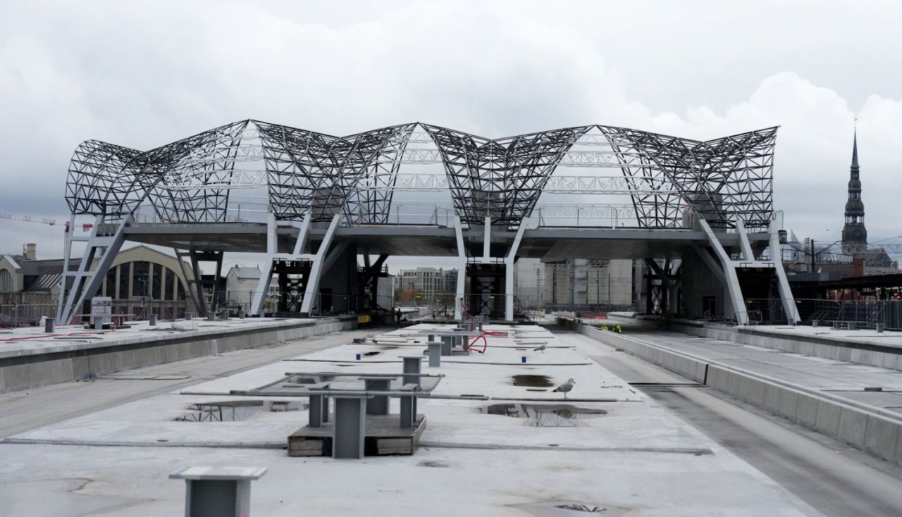 Pārdalot Atveseļošanas fonda finansējumu, tiks turpināta Rīgas Centrālās stacijas dienvidu daļas būvniecība