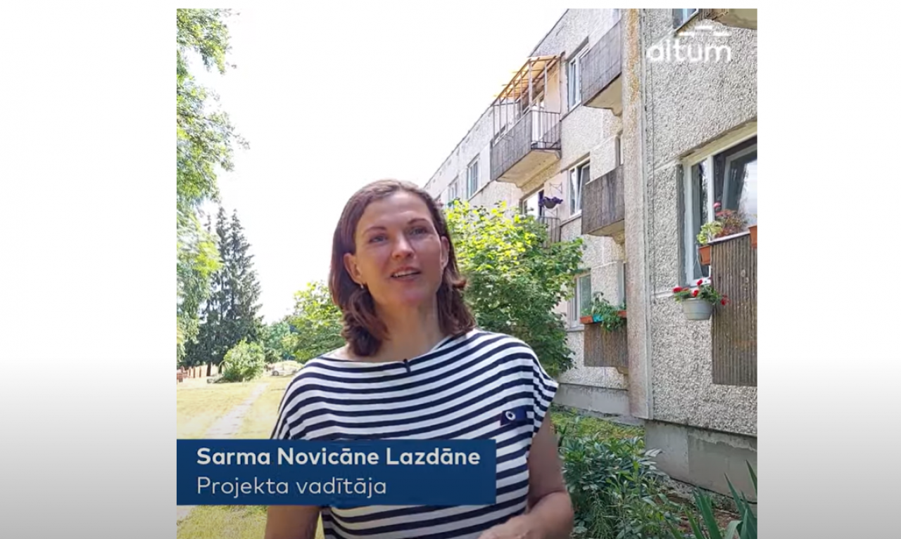 Daudzdzīvokļu mājas atjaunošanas projekts Carnikavā