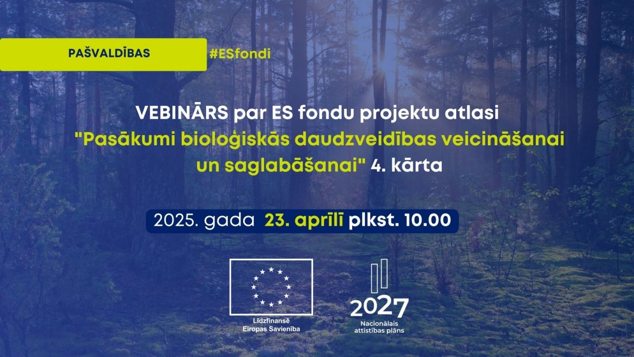 Vebinārs par ES fondu projektu atlasi 